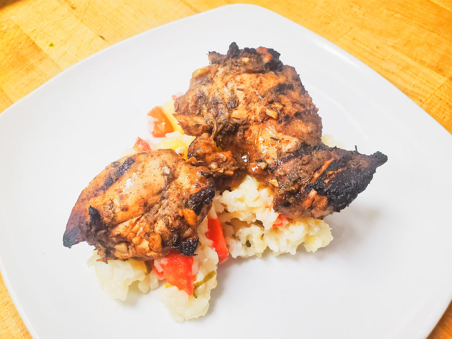 Jerk Chicken Thigh Regular